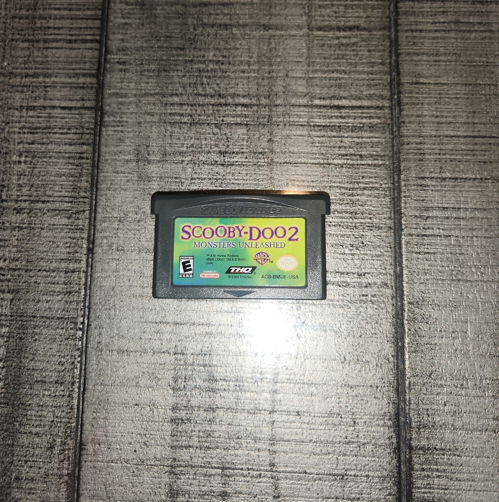 Scooby-Doo 2: Monsters Unleashed NINTENDO Game Boy Advance Cartridge